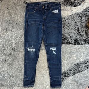American Eagle Outfitters Women's Blue Jeans
